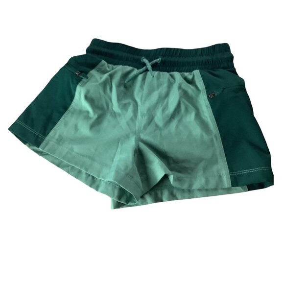 Lot of 2 Girls StretchTech Shorts Quick Dry Multicolor Size XS (5) & S (6-7) - Picture 9 of 16